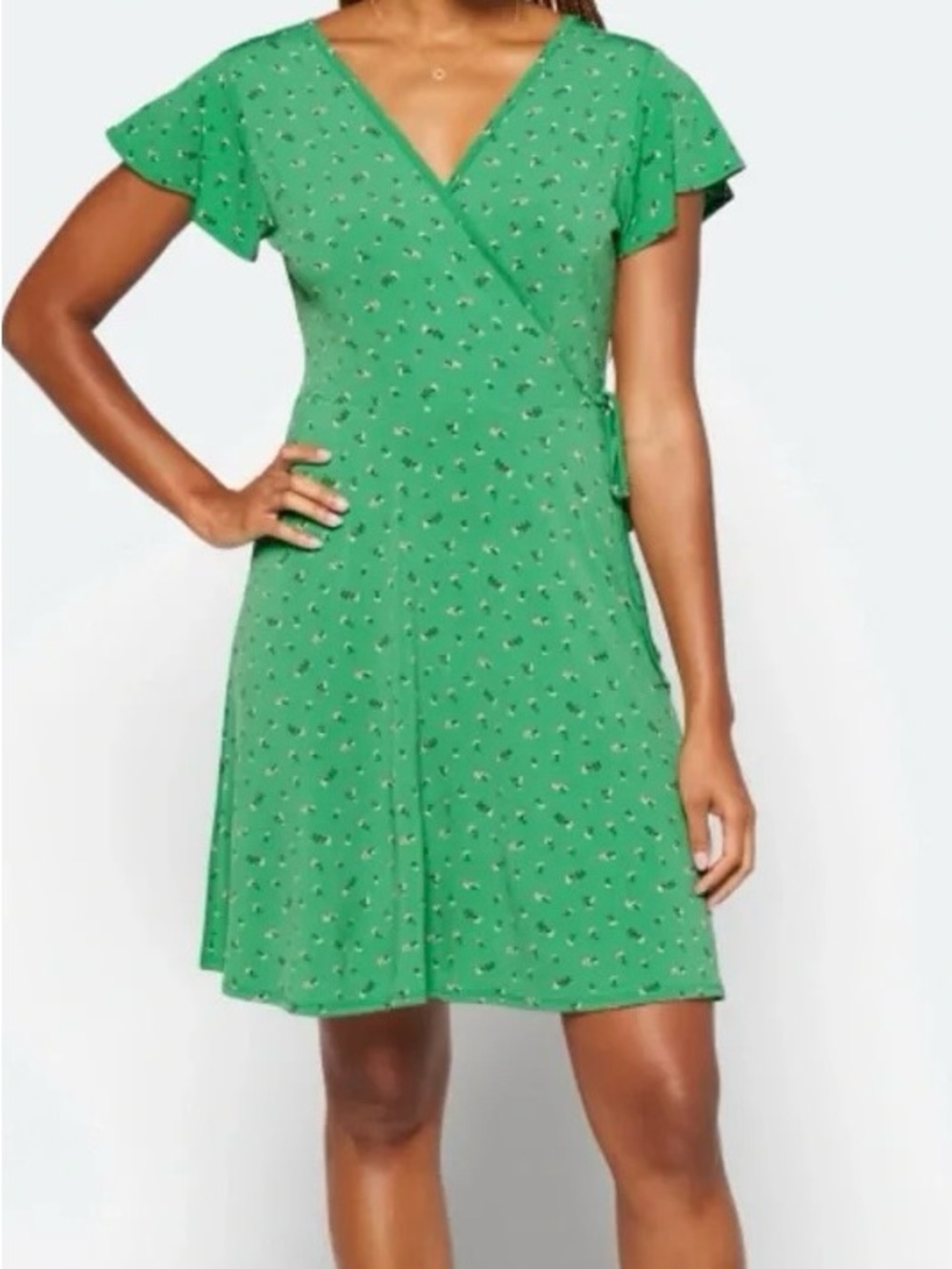 Kaileigh faux wrap dress medium